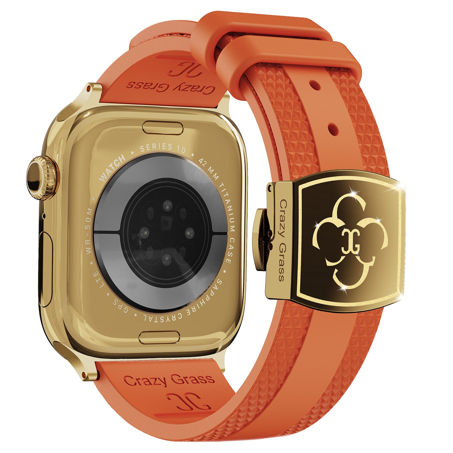 CG Luxury Silicone Strap For Apple Watch