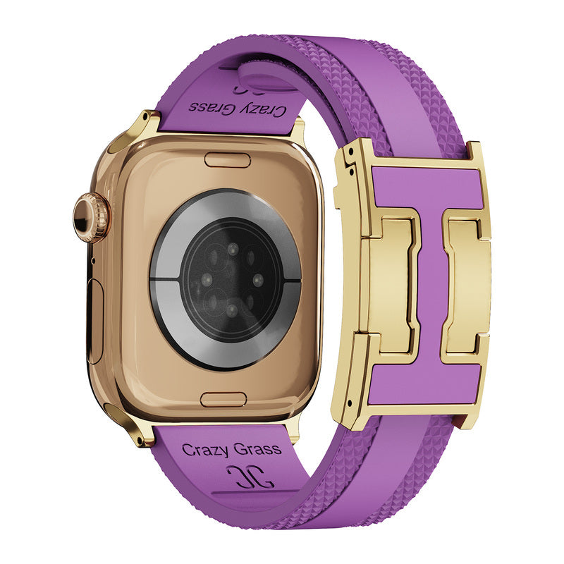 Correa de silicona con hebilla magnética para Apple Watch