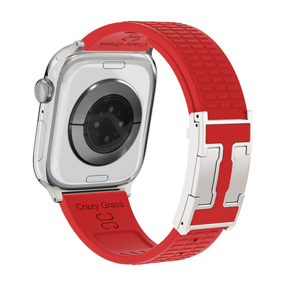Correa de silicona con hebilla magnética para Apple Watch