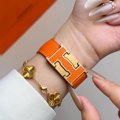 Leather Strap For Apple Watch