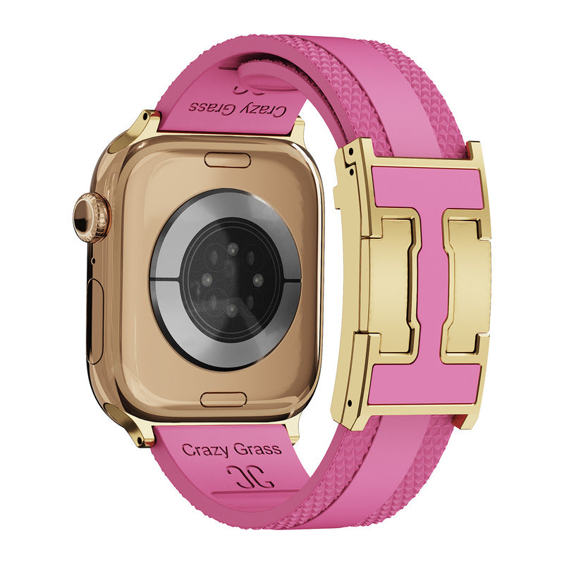 Correa de silicona con hebilla magnética para Apple Watch