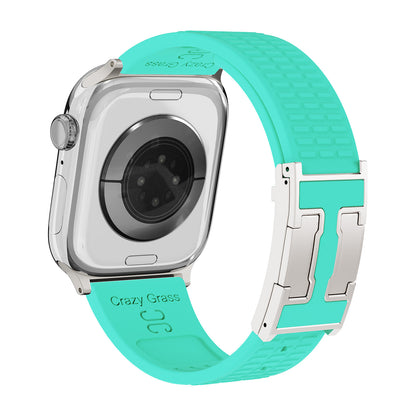 Correa de silicona con hebilla magnética para Apple Watch