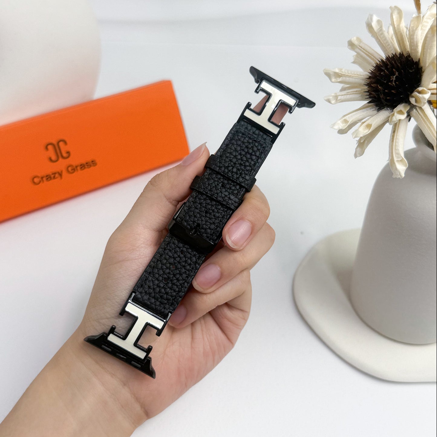 Leather Band For Apple Watch