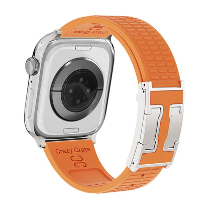 Correa de silicona con hebilla magnética para Apple Watch