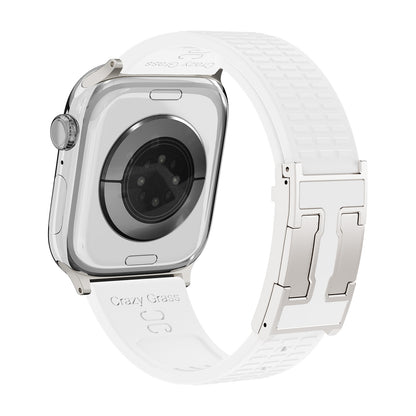 Correa de silicona con hebilla magnética para Apple Watch