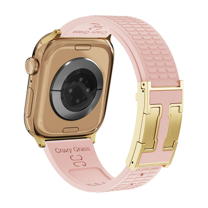 Correa de silicona con hebilla magnética para Apple Watch