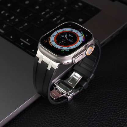 Luxury AP Butterfly Buckle Silicone Band