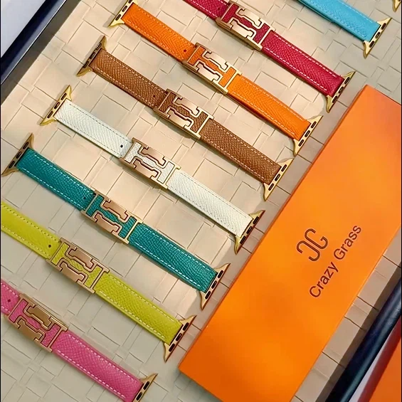 Leather Strap For Apple Watch