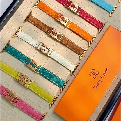 Leather Strap For Apple Watch