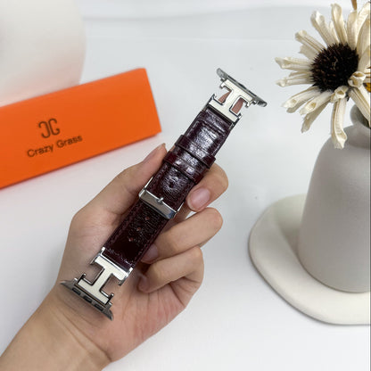 Leather Band For Apple Watch