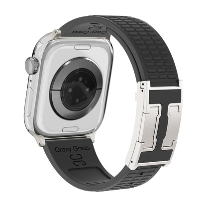 Correa de silicona con hebilla magnética para Apple Watch