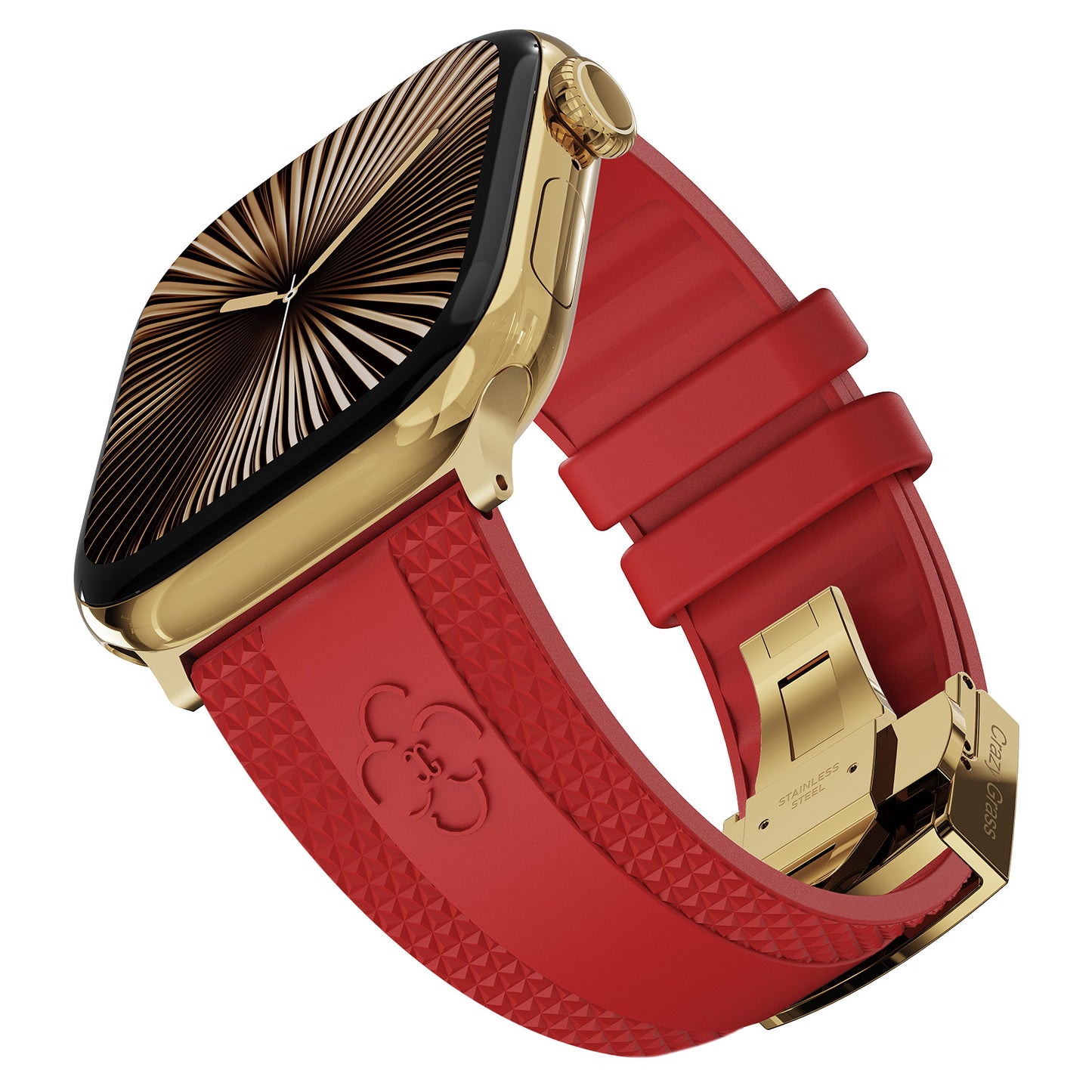 CG Luxury Silicone Strap For Apple Watch