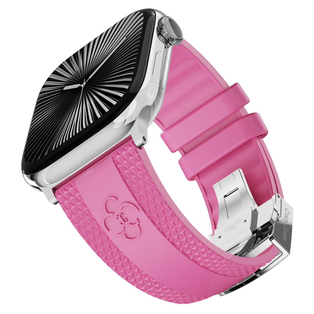 Correa de silicona de lujo CG para Apple Watch