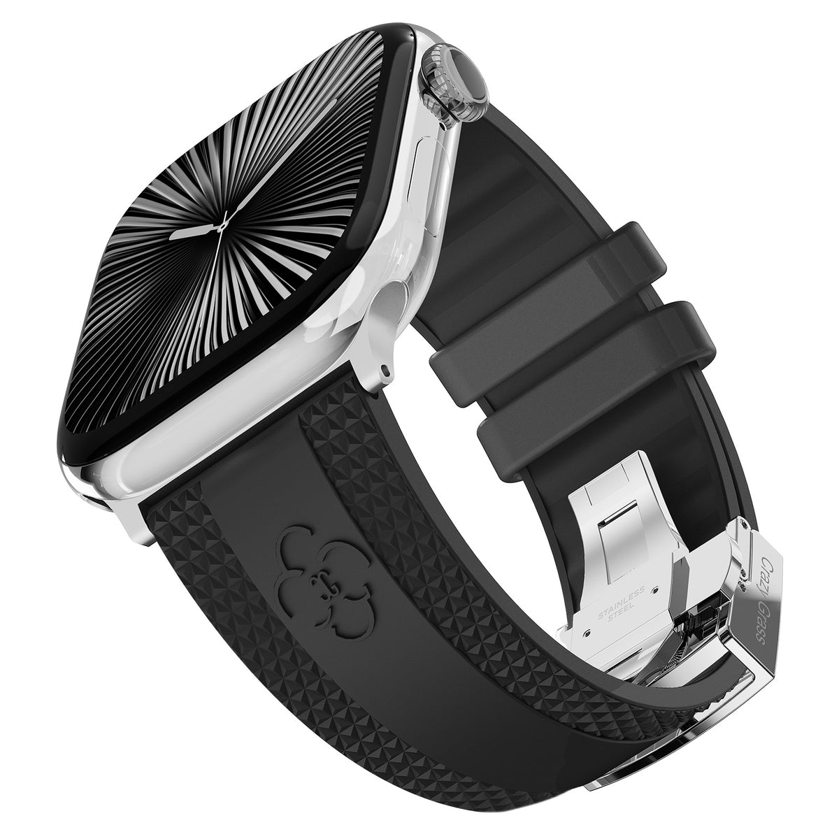 Correa de silicona de lujo CG para Apple Watch