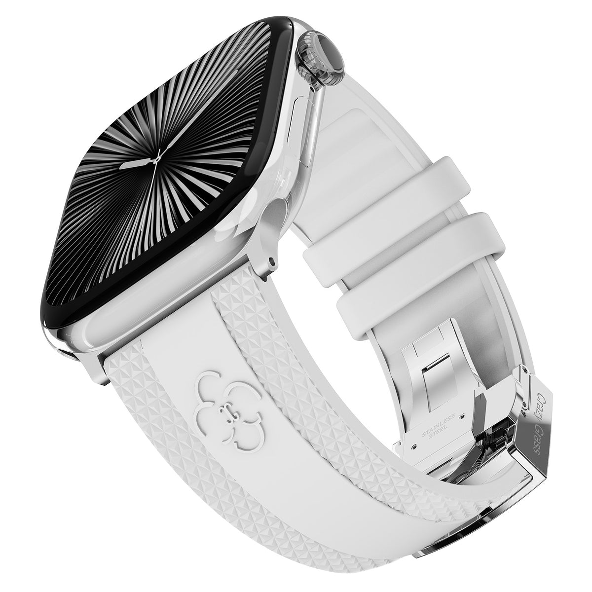 Correa de silicona de lujo CG para Apple Watch