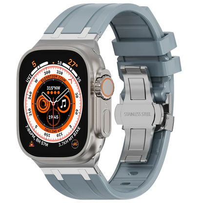 Luxury AP Butterfly Buckle Silicone Band