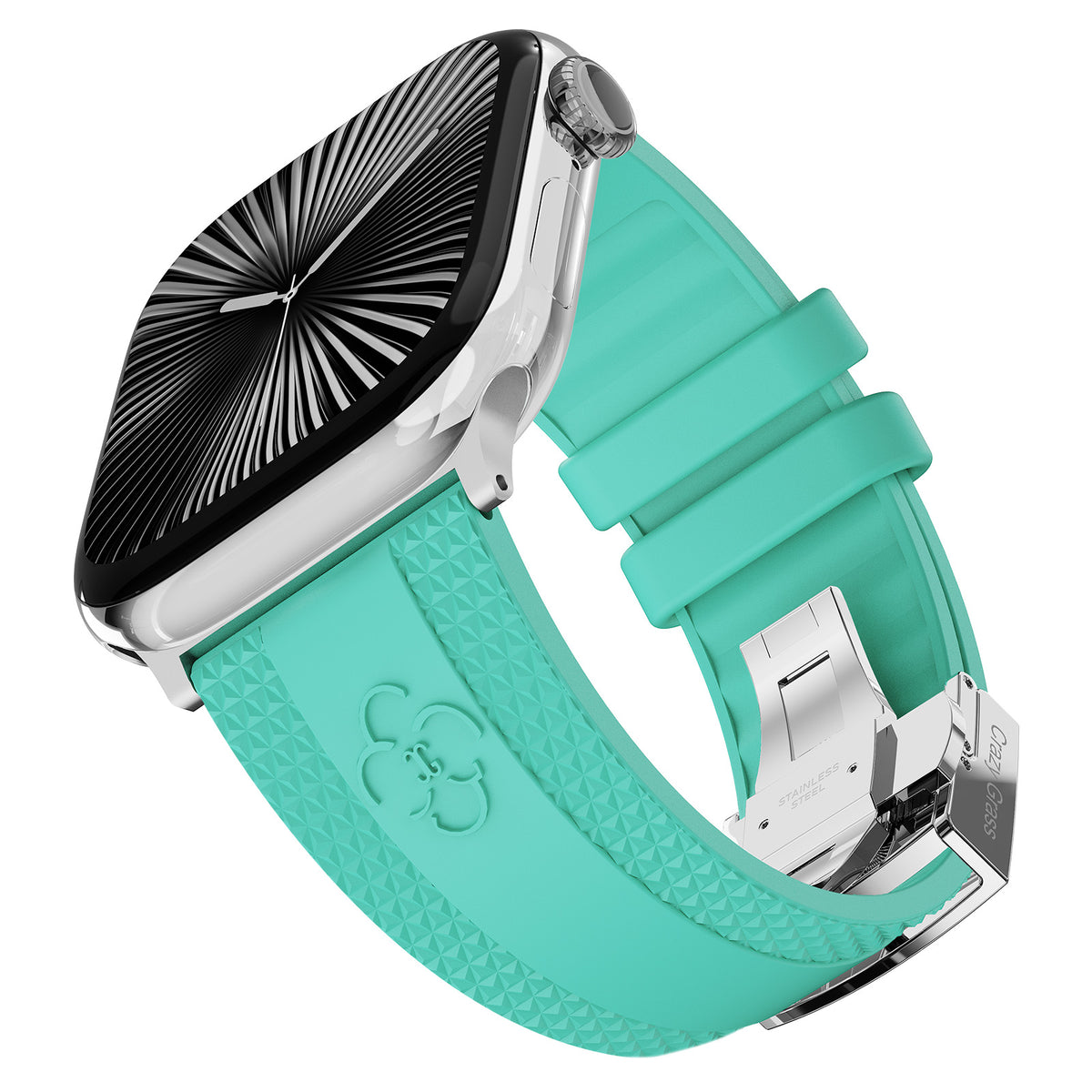 Correa de silicona de lujo CG para Apple Watch