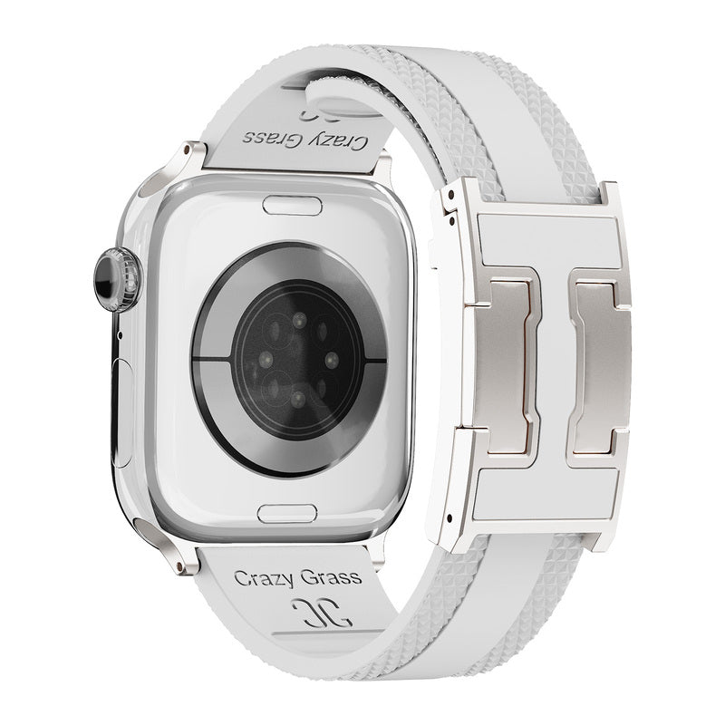 Correa de silicona con hebilla magnética para Apple Watch