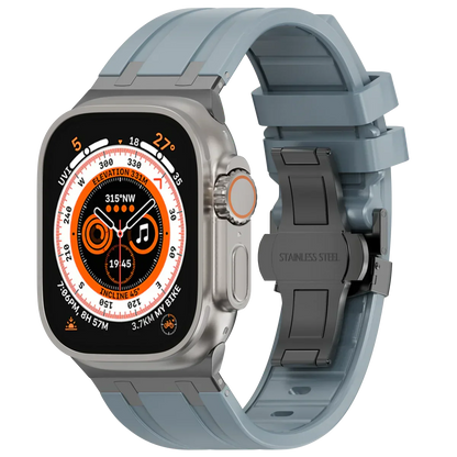 Luxury AP Butterfly Buckle Silicone Band