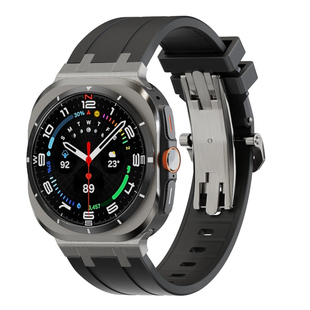 Correa de silicona AP con cierre de mariposa para Samsung Galaxy Watch Ultra