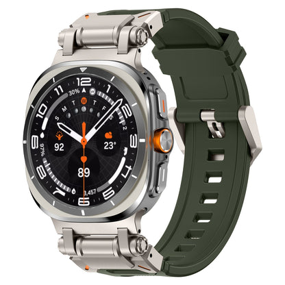 #Color_Titanium connector - Green band