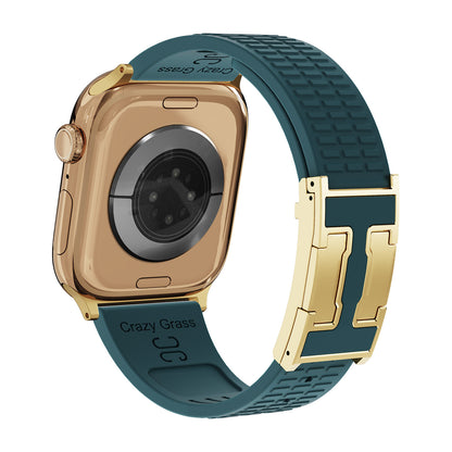 Correa de silicona con hebilla magnética para Apple Watch