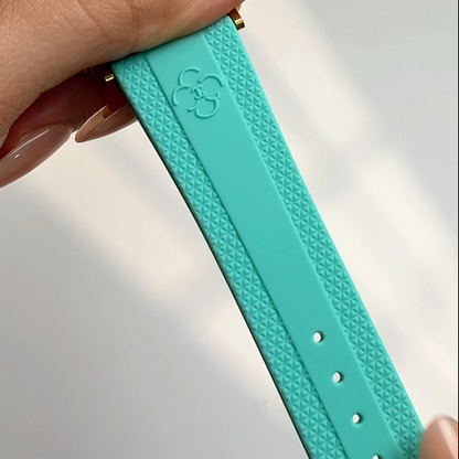 Silicone Magnetic Buckle Band For Apple Watch