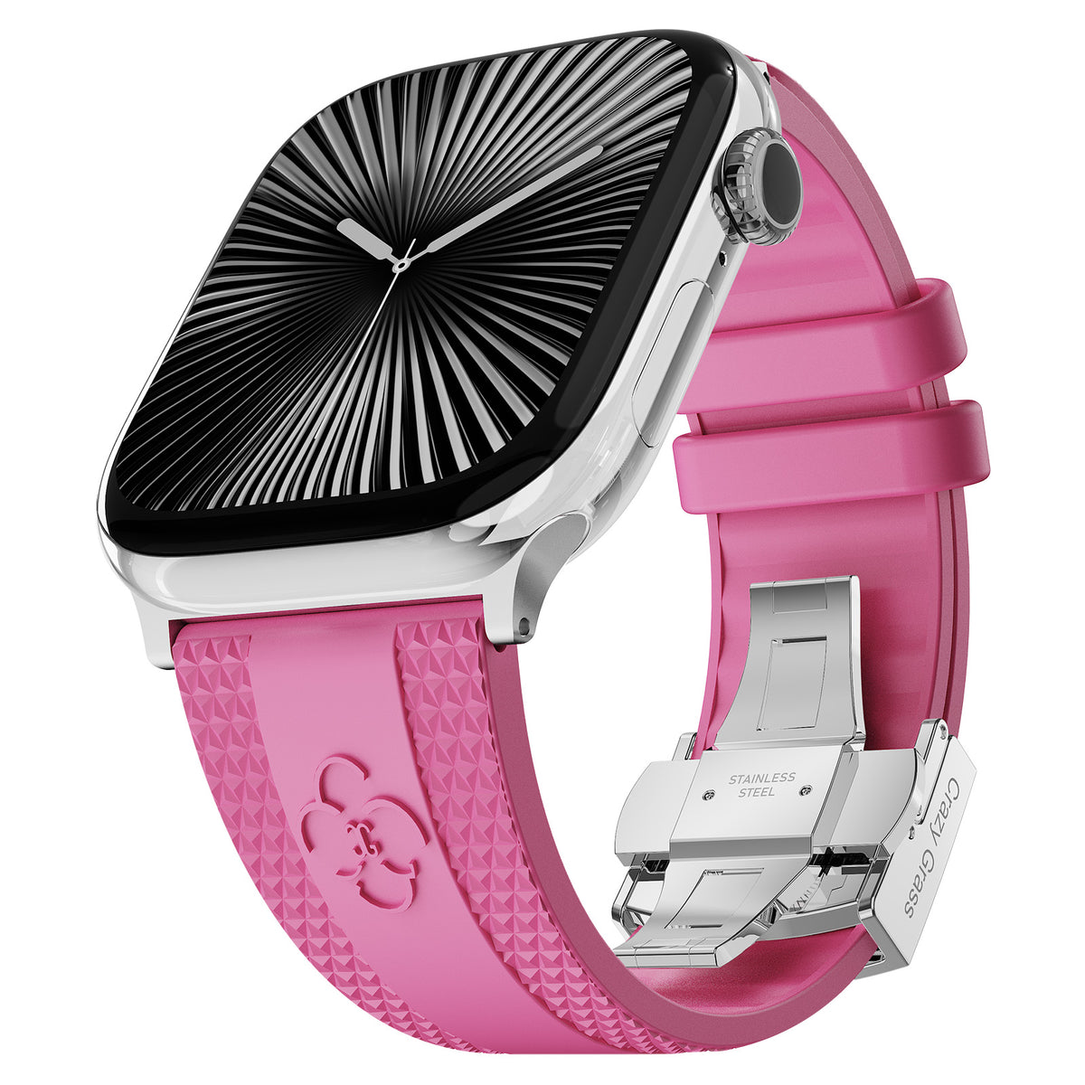 Correa de silicona de lujo CG para Apple Watch