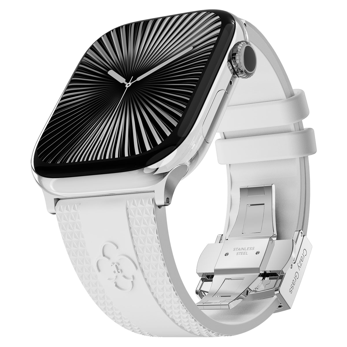 Correa de silicona de lujo CG para Apple Watch