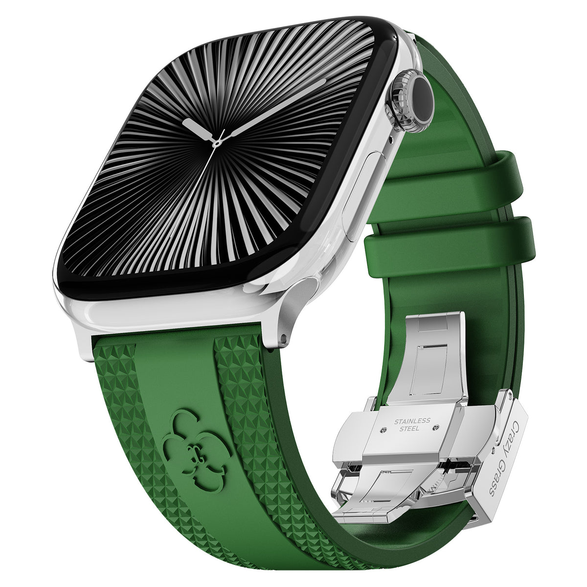 Correa de silicona de lujo CG para Apple Watch