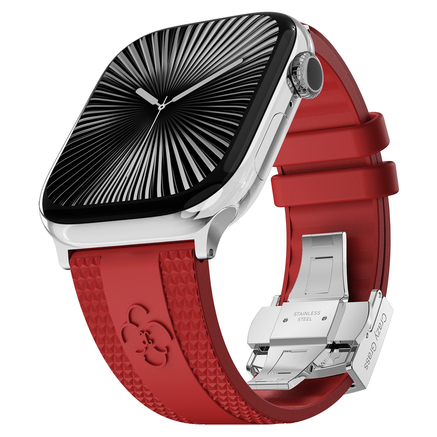 CG Luxury Silicone Strap For Apple Watch