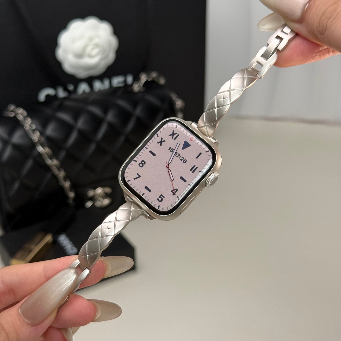 Timeless Quilted Apple Watch Bracelet
