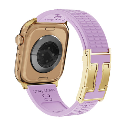 Correa de silicona con hebilla magnética para Apple Watch