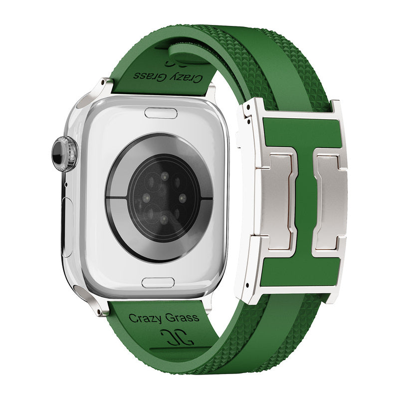 Correa de silicona con hebilla magnética para Apple Watch