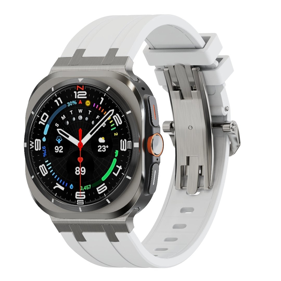 Correa de silicona AP con cierre de mariposa para Samsung Galaxy Watch Ultra