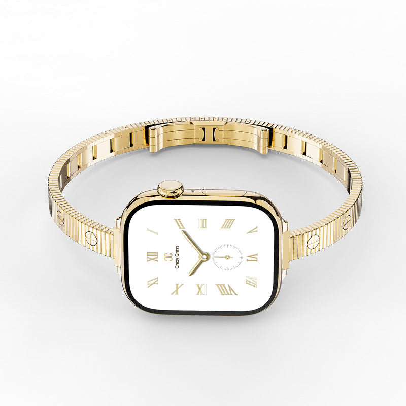 Luxury Stainless Steel Mesh Band For Apple Watch