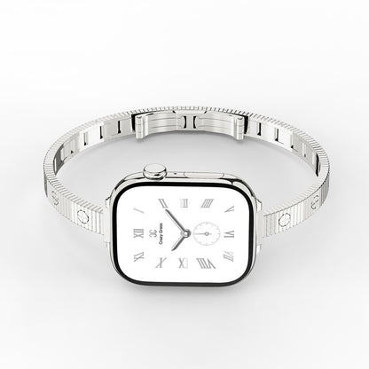 Luxury Stainless Steel Mesh Band For Apple Watch