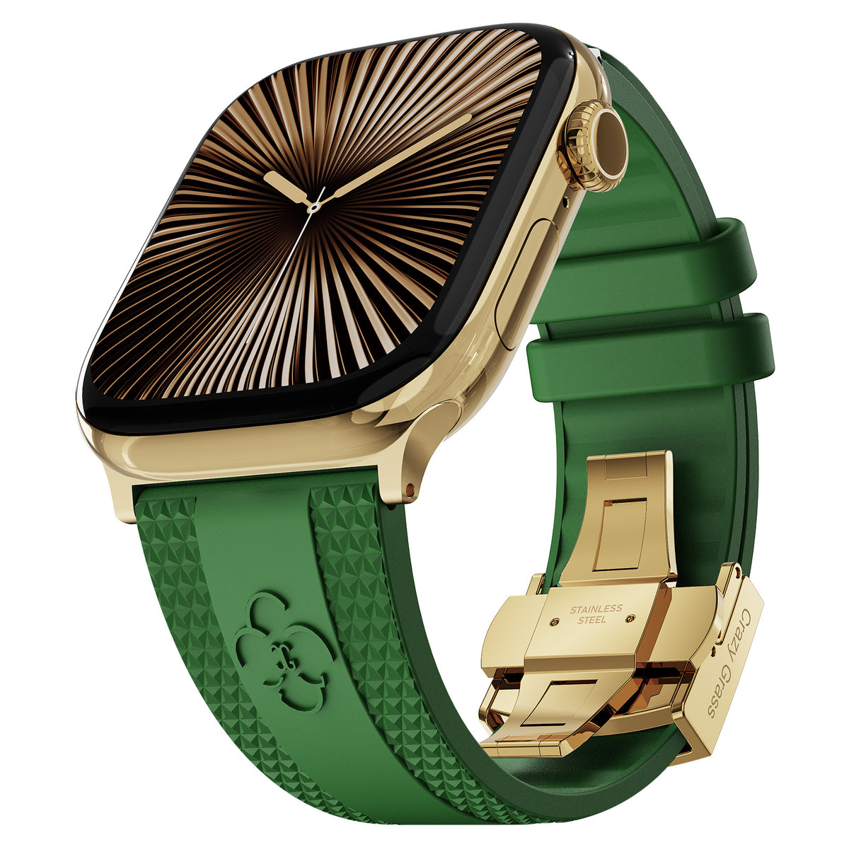 Correa de silicona de lujo CG para Apple Watch