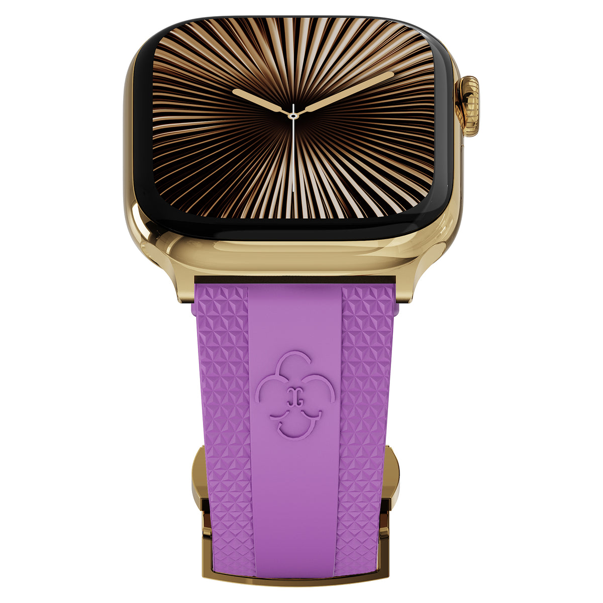 Correa de silicona de lujo CG para Apple Watch