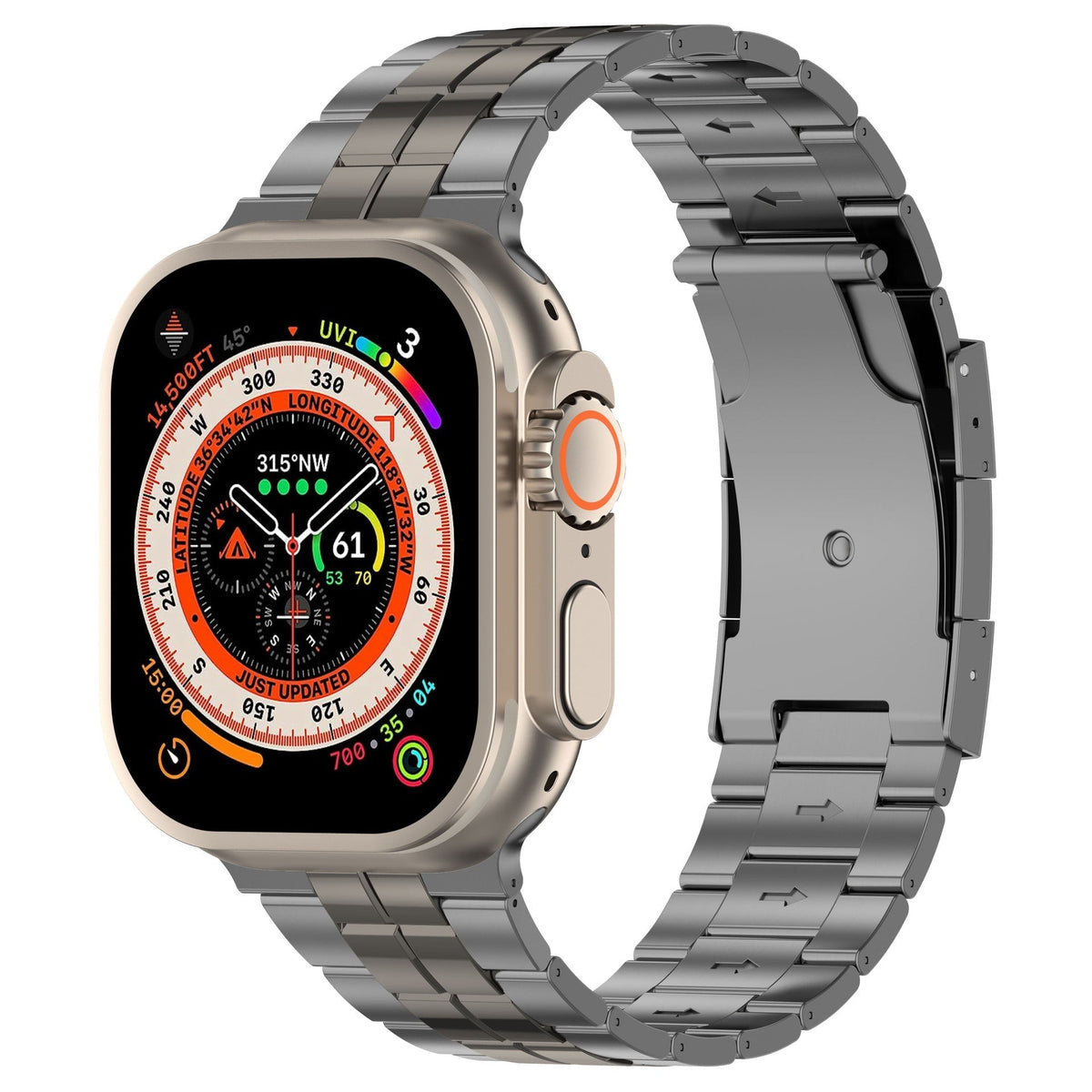 TITANIUM LINK BAND SQUARE