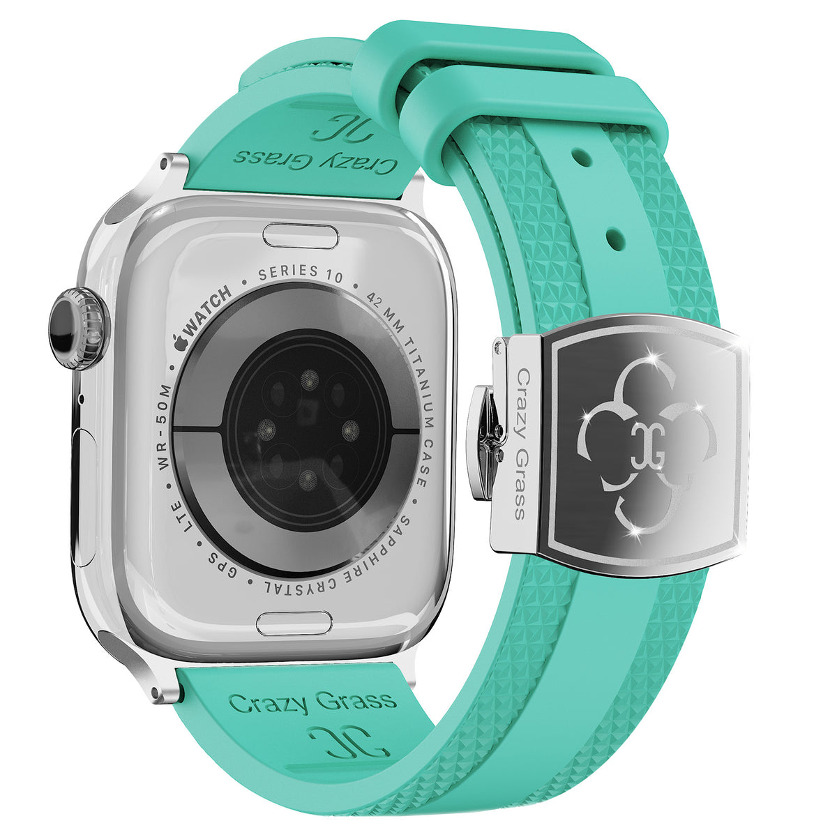 Correa de silicona de lujo CG para Apple Watch
