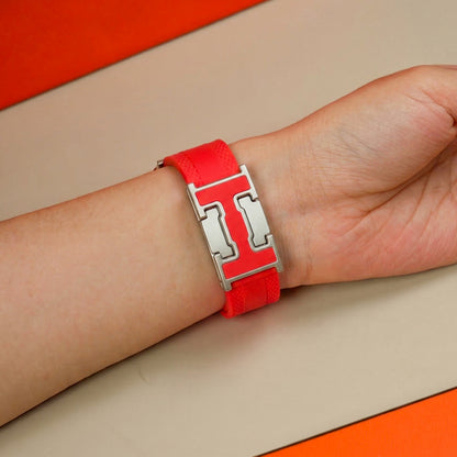Silicone Magnetic Buckle Band For Apple Watch