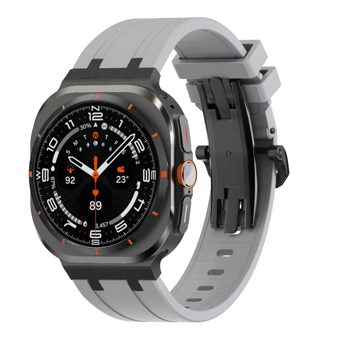 Correa de silicona AP con cierre de mariposa para Samsung Galaxy Watch Ultra