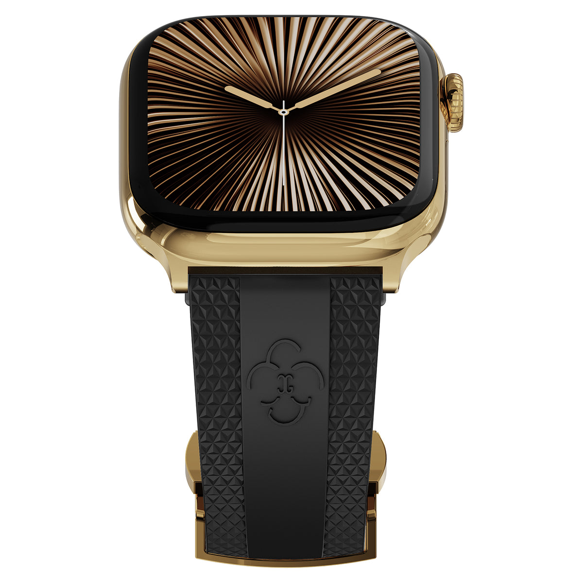 Correa de silicona de lujo CG para Apple Watch