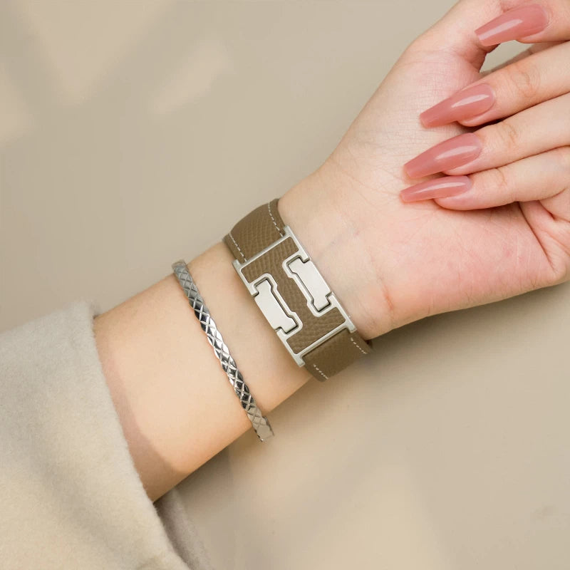 Leather Strap For Apple Watch