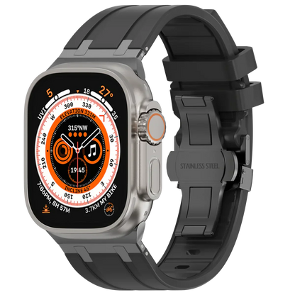 Luxury AP Butterfly Buckle Silicone Band