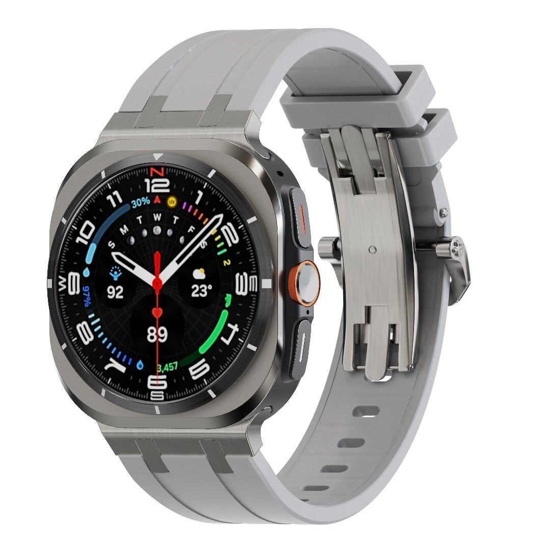 Correa de silicona AP con cierre de mariposa para Samsung Galaxy Watch Ultra