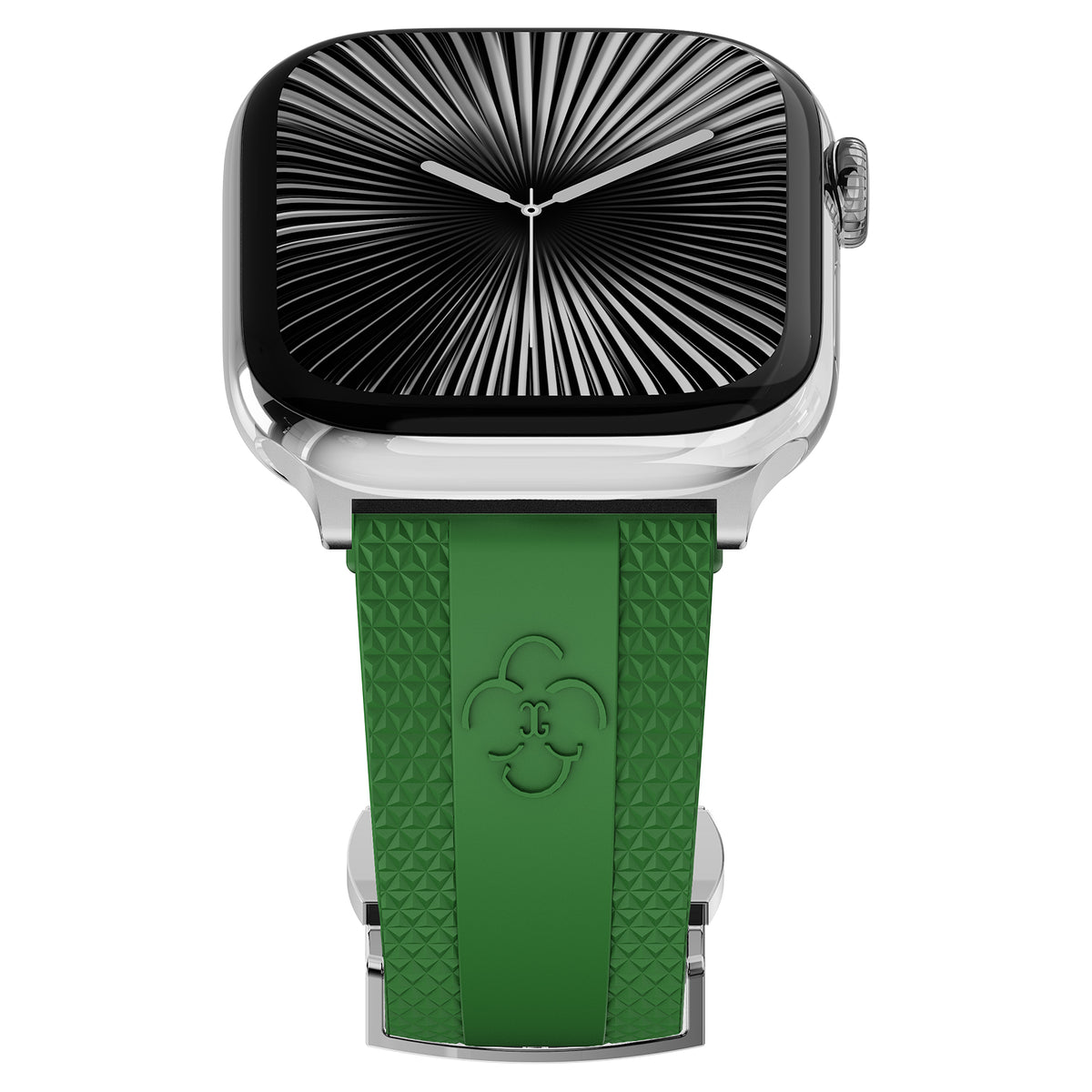 Correa de silicona de lujo CG para Apple Watch
