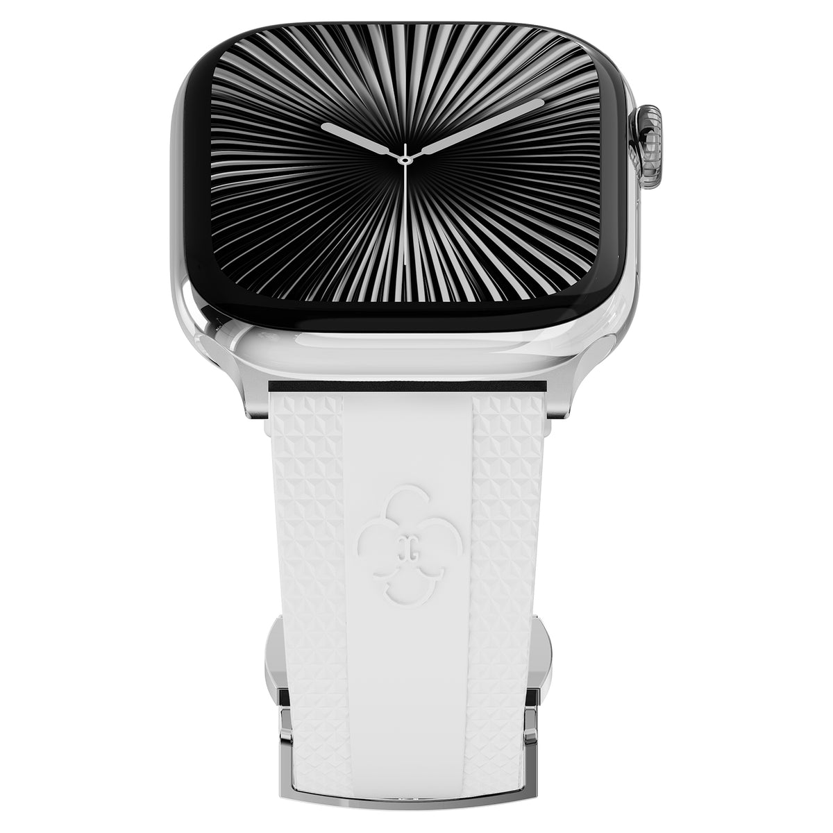 Correa de silicona de lujo CG para Apple Watch