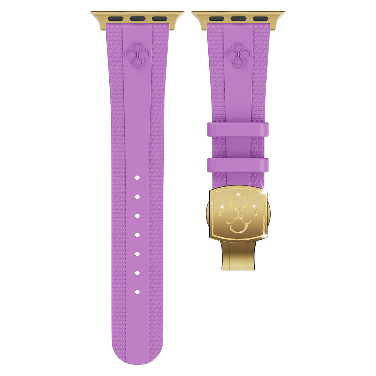 Correa de silicona de lujo CG para Apple Watch